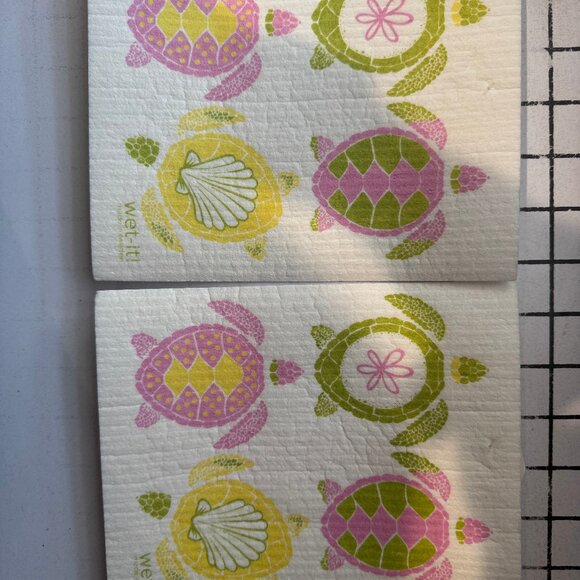 Wet-It! Swedish Treasures Dishcloth & Cleaning Cloth -Set of 2 - Picture 1 of 3